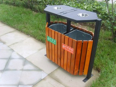 成都(dōu)垃圾桶安裝實例